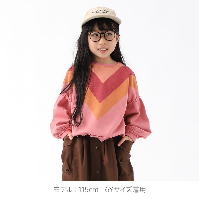piupiuchic<br>ピウピウチック<br>プリントスウェットシャツ<br>AW23.FLP2302