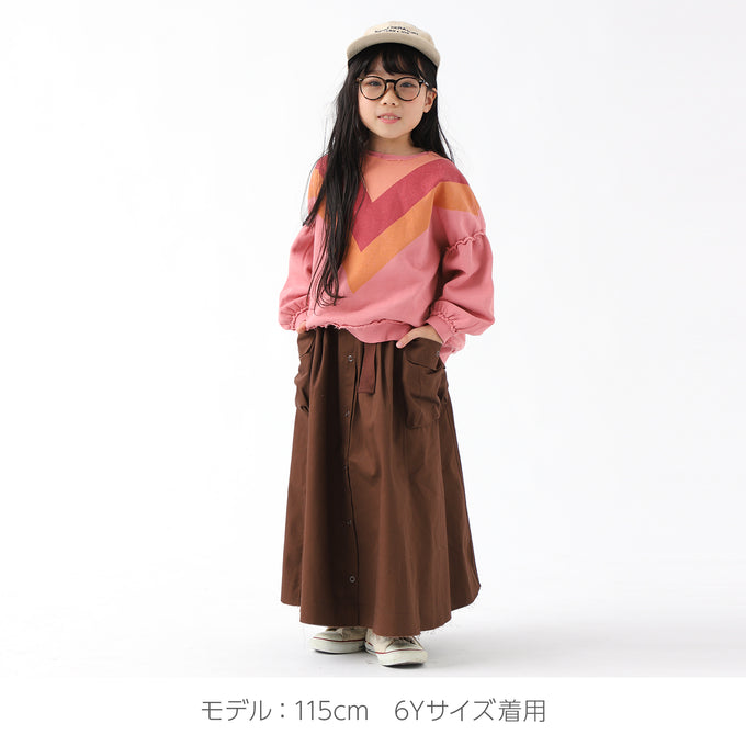 piupiuchic<br>ピウピウチック<br>プリントスウェットシャツ<br>AW23.FLP2302