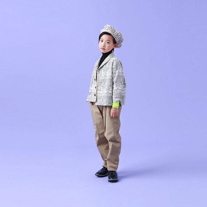 AU CLAIR DE LA LUNE<br>オークレール<br>サスペンダーパンツ<br>PT-2324-1