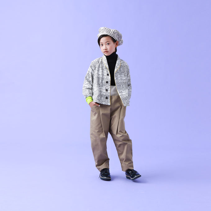 AU CLAIR DE LA LUNE<br>オークレール<br>サスペンダーパンツ<br>PT-2324-1