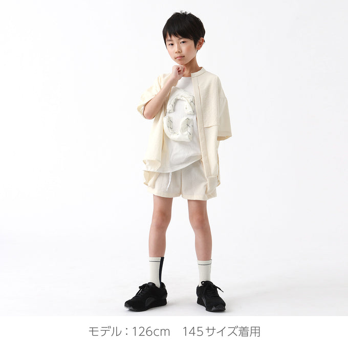 NUNUFORME ヌヌフォルム<br>24-nf19-916-505<br>3D nu ロゴT