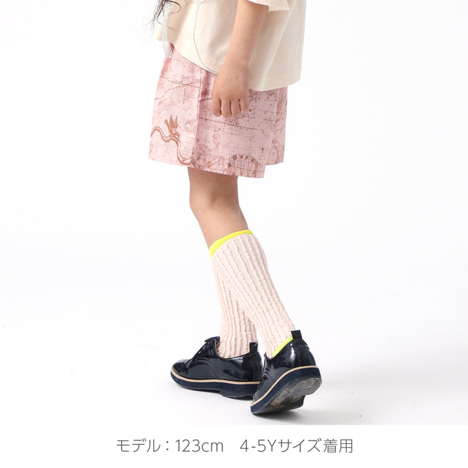 〈残り3Y(100cm)のみ〉eLfinFolk エルフィンフォルク<br>Noctua striped Shorts<br>elf-241F08