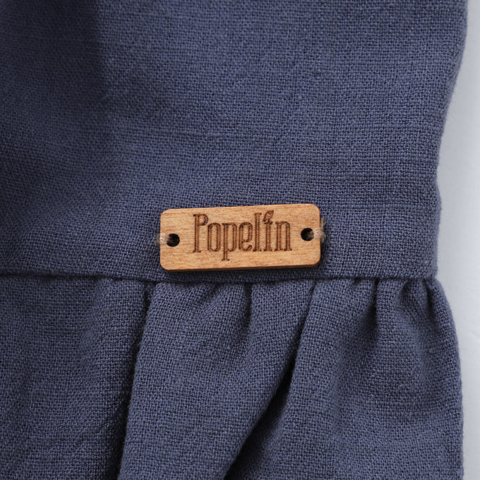 Popeline ポペリン<br>Mod.35.4フロント刺繍キャミワンピース<br>458011461