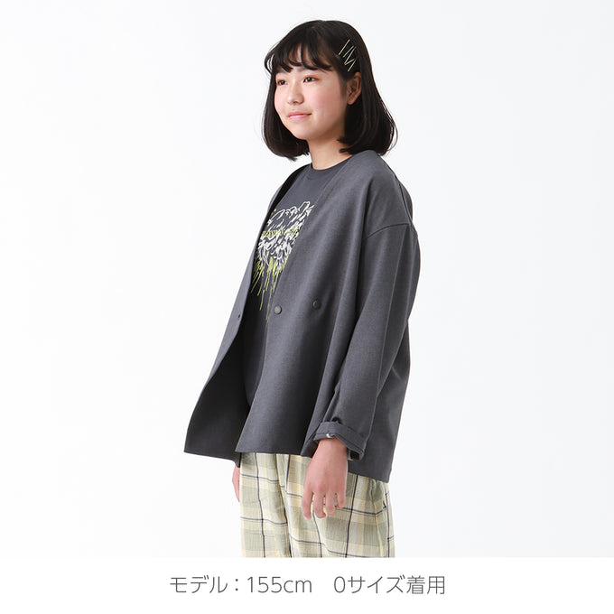 【0(155)のみ】MOUN TEN. マウンテン<br>22S-MJ04-1105b polyester canapa jacket