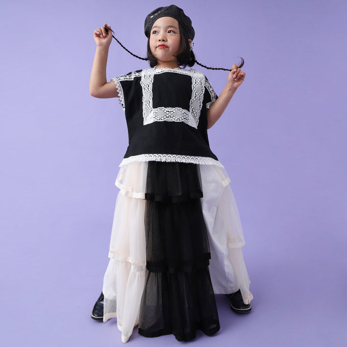 TOBOGGAN<br> トボガン<br>【27ssご予約 11月下旬入荷予定】<br>furi flare tulle(1st collection revival)