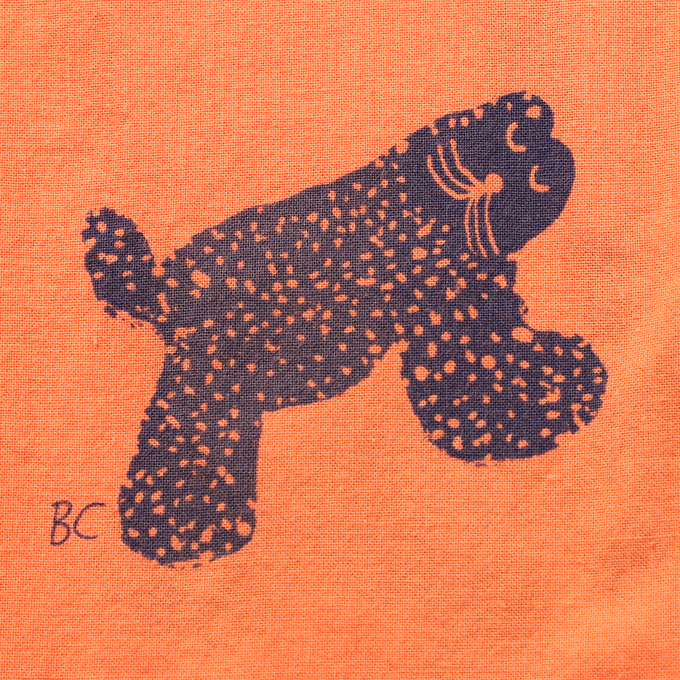 BOBOCHOSES<br>ボボショセス<br>Big Cat all over woven shirt<br>124AC036