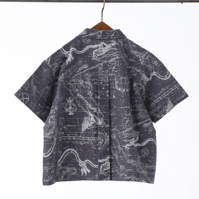 eLfinFolk エルフィンフォルク<br>Noctua Open collared Shirt<br>elf-241F12