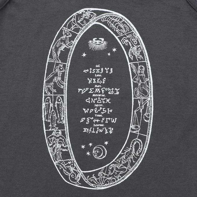 〈残り3Y(100cm)のみ〉eLfinFolk エルフィンフォルク<br>12 star signs Tank top<br>elf-241J03