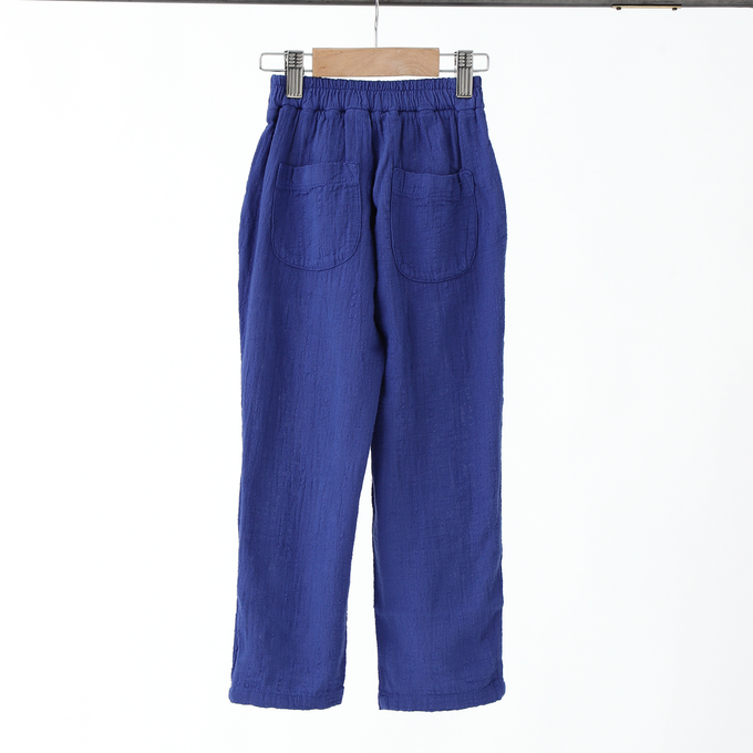〈残り9-10Yのみ〉WEEKEND HOUSE KIDS<br>ウィークエンドハウスキッズ<br>Embroidered Pio Pio carrot pants<br>24129