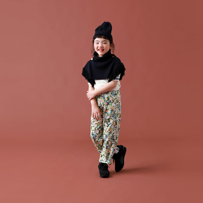 eLfinFolk エルフィンフォルク<br>Rib knit Knights cape<br>elf-232K34