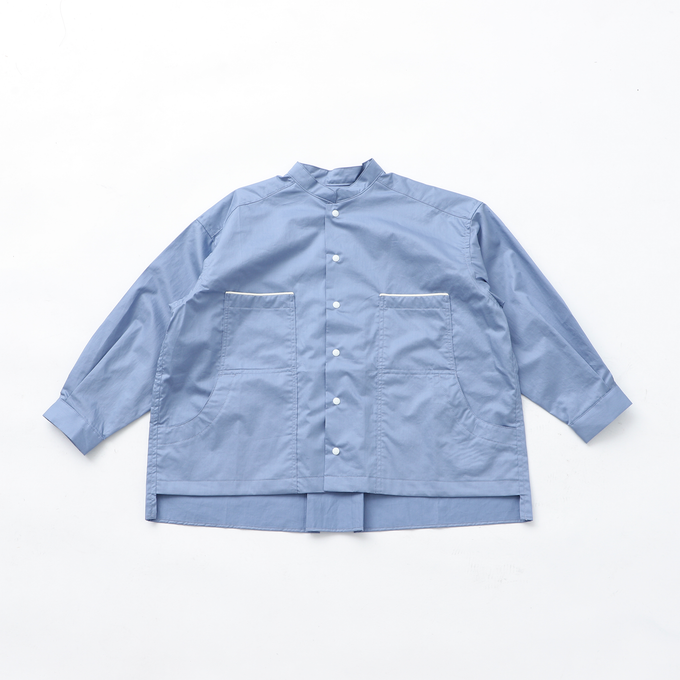 SWOON TOKYO<br>スーントウキョウ<br>スタンドカラーポケットシャツ<br>05-sw20-520-186