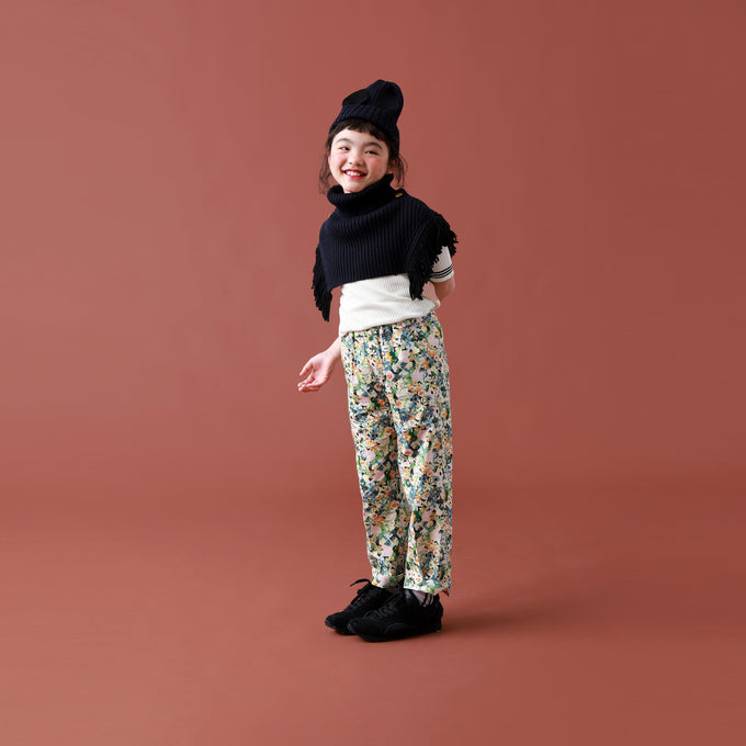 eLfinFolk エルフィンフォルク<br>Rib knit Knights cape<br>elf-232K34