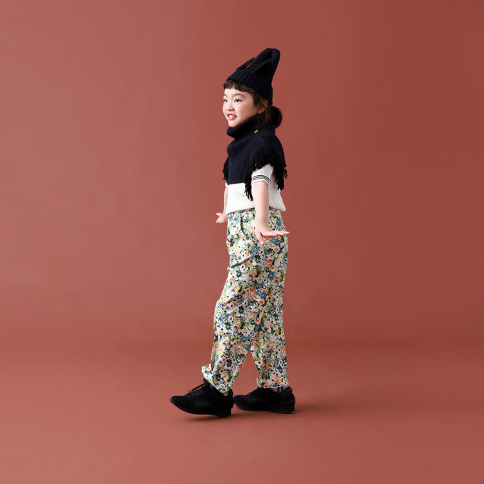 eLfinFolk エルフィンフォルク<br>Rib knit Knights cape<br>elf-232K34