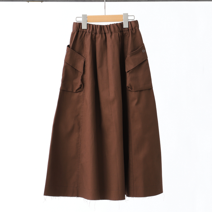 NUNUFORME ヌヌフォルム<br>ベルトアーミースカート<br>26-nf20-722-007