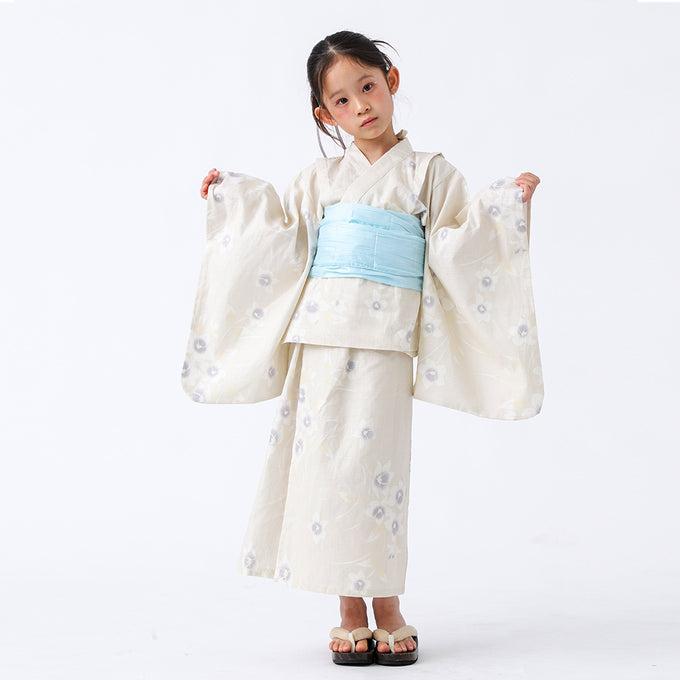 PARK MADE IN KYOTO Select<br>KIDS YUKATA<br>キッズ浴衣 兵児帯2点セット<br>セパレートワンピースタイプ