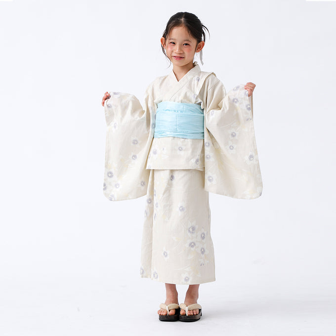 PARK MADE IN KYOTO Select<br>KIDS YUKATA<br>キッズ浴衣 兵児帯2点セット<br>セパレートワンピースタイプ