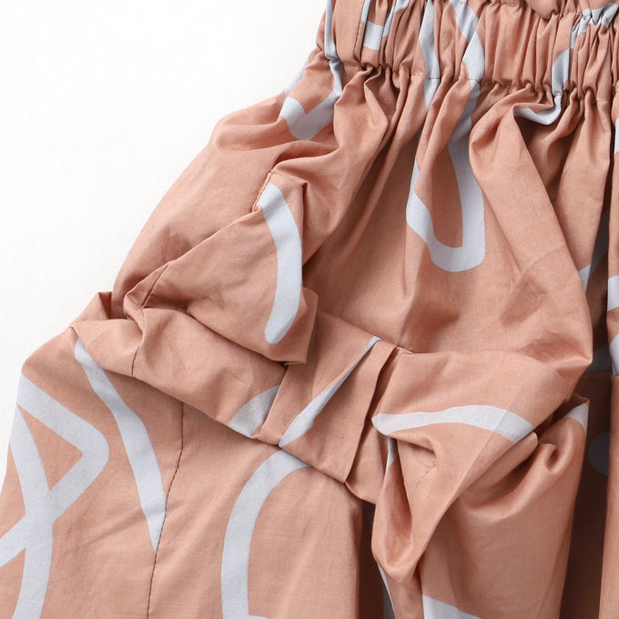〈残りXL(9-12y145cm)のみ〉frankygrow フランキーグロウ<br>FRG+SB RIBBON SKIRT<br>24SBT-340