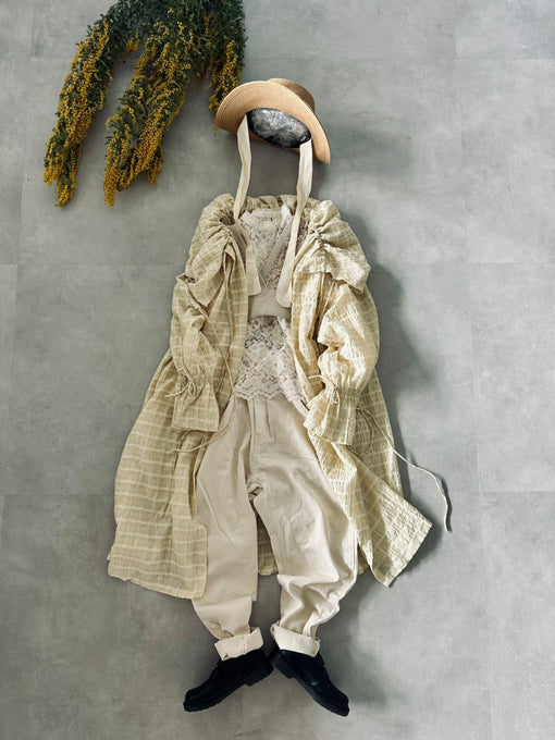 【TOBOGGANFES対象商品】<br> TOBOGGAN<br> トボガン<br>sheer Robe