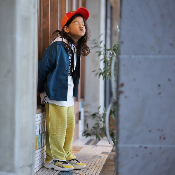 PARK MADE IN KYOTO<br>サイドパイピング膨れジャガードパンツ