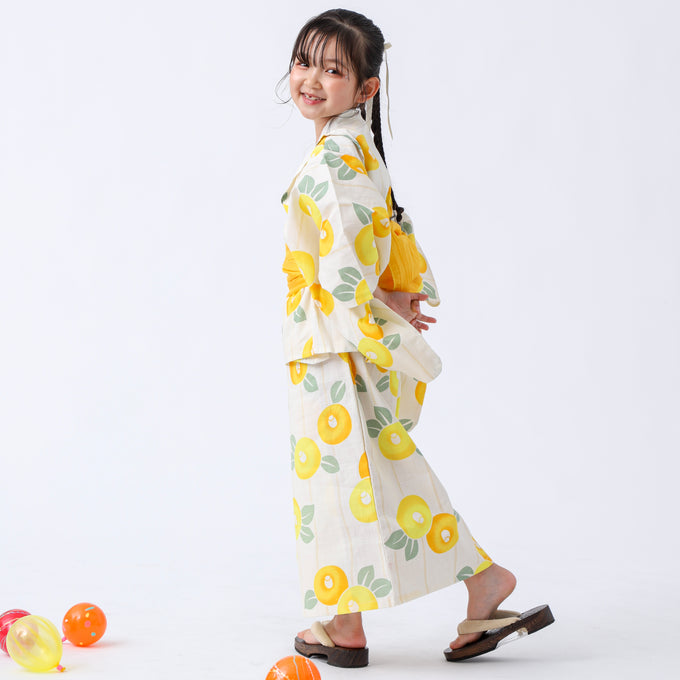 PARK MADE IN KYOTO Select<br>KIDS YUKATA<br>キッズ浴衣 兵児帯2点セット<br>セパレートワンピースタイプ