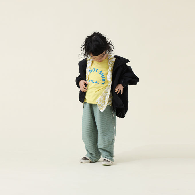 PARK MADE IN KYOTO<br>サイドパイピング膨れジャガードパンツ