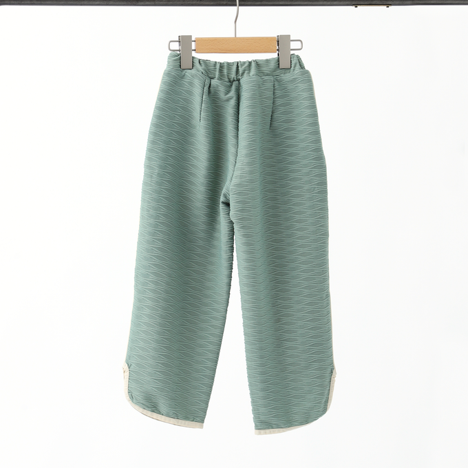 PARK MADE IN KYOTO<br>サイドパイピング膨れジャガードパンツ