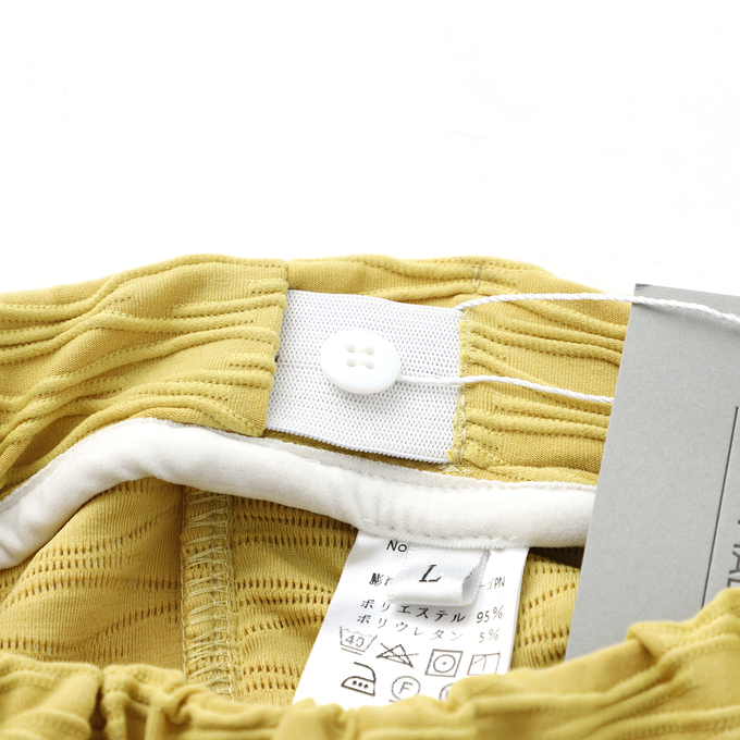 PARK MADE IN KYOTO<br>サイドパイピング膨れジャガードパンツ