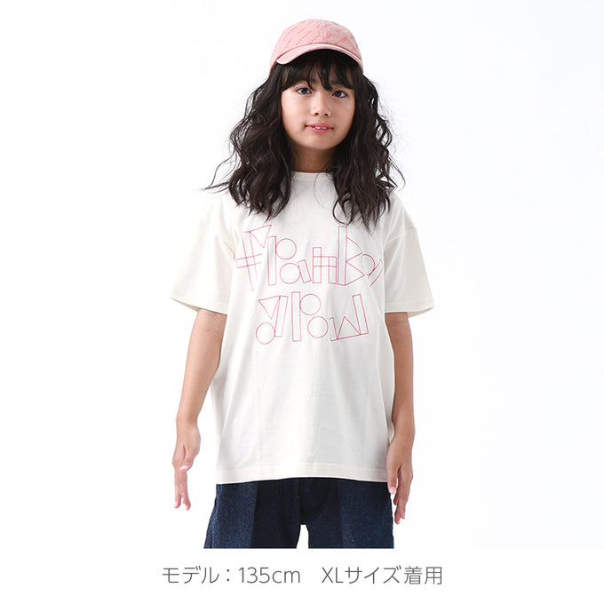 frankygrowフランキーグロウ<br>23SCS-432<br>BACK NO FIXING LOGO TEE