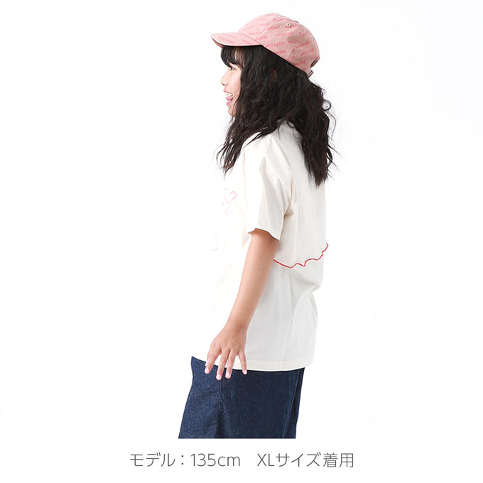 frankygrowフランキーグロウ<br>23SCS-432<br>BACK NO FIXING LOGO TEE