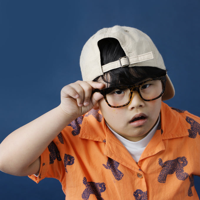 BOBOCHOSES<br>ボボショセス<br>Big Cat all over woven shirt<br>124AC036