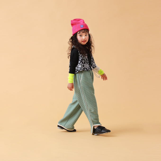 PARK MADE IN KYOTO<br>サイドパイピング膨れジャガードパンツ