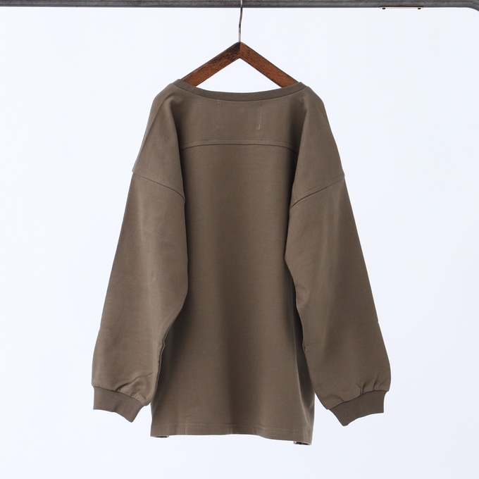 toboggan<br> トボガン<br>スリットロングスリーブTEE