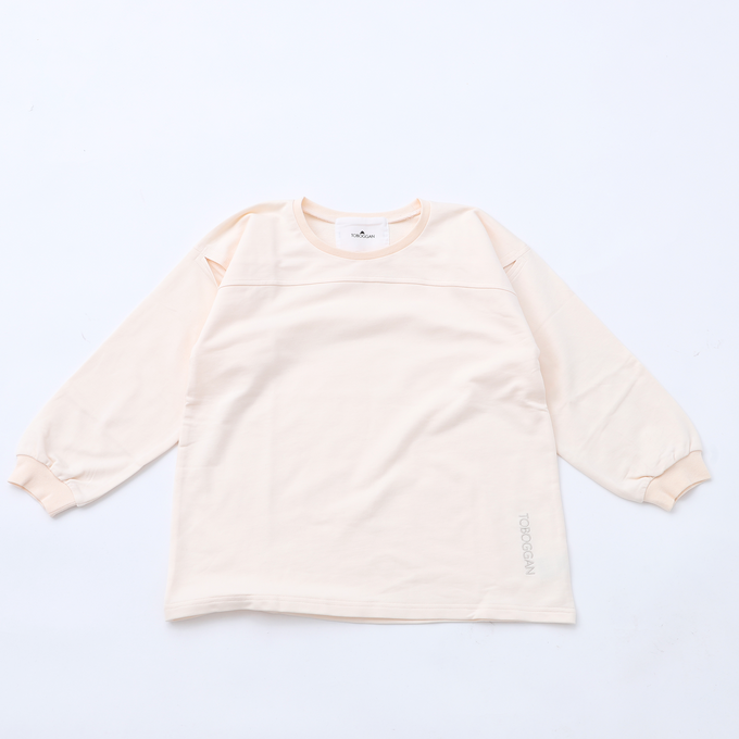 toboggan<br> トボガン<br>スリットロングスリーブTEE