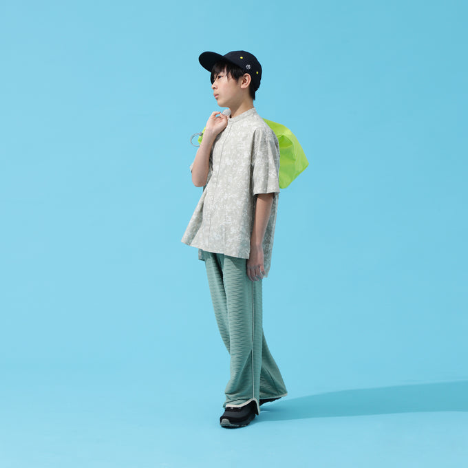 PARK MADE IN KYOTO<br>サイドパイピング膨れジャガードパンツ