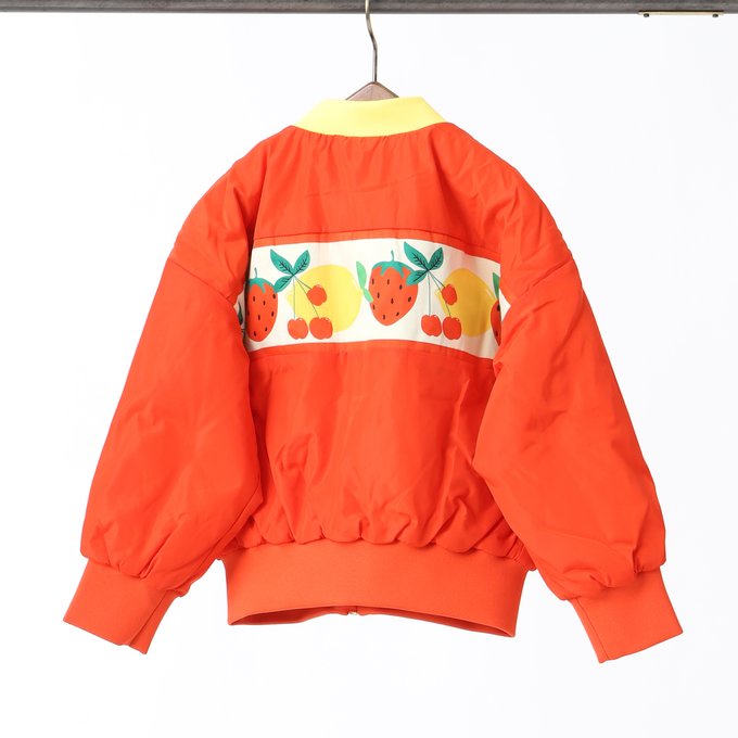 〈残り116/122のみ〉minirodini<br>ミニロディーニ<br>Fruit柄 スカジャン<br>2371010242