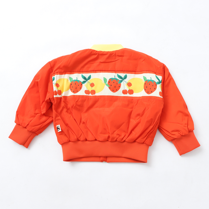 〈残り116/122のみ〉minirodini<br>ミニロディーニ<br>Fruit柄 スカジャン<br>2371010242