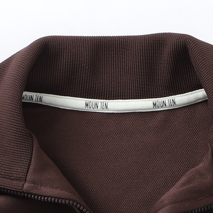 MOUN TEN.<br>マウンテン<br>jersey zip track JK<br>MT91-1407a