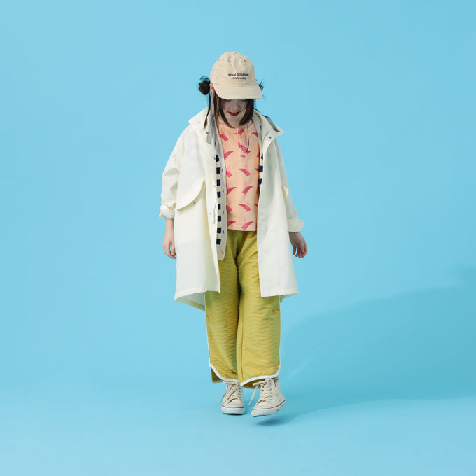 PARK MADE IN KYOTO<br>サイドパイピング膨れジャガードパンツ