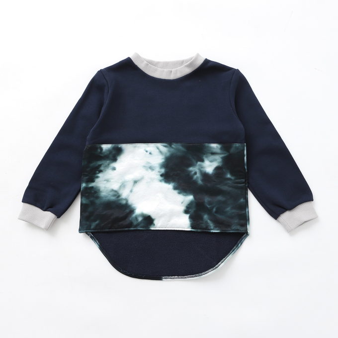 AU CLAIR DE LA LUNE<br>オークレール<br>リフレクションスウェットTOP<br>CU-2324-2