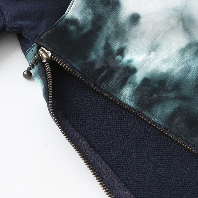 AU CLAIR DE LA LUNE<br>オークレール<br>リフレクションスウェットTOP<br>CU-2324-2