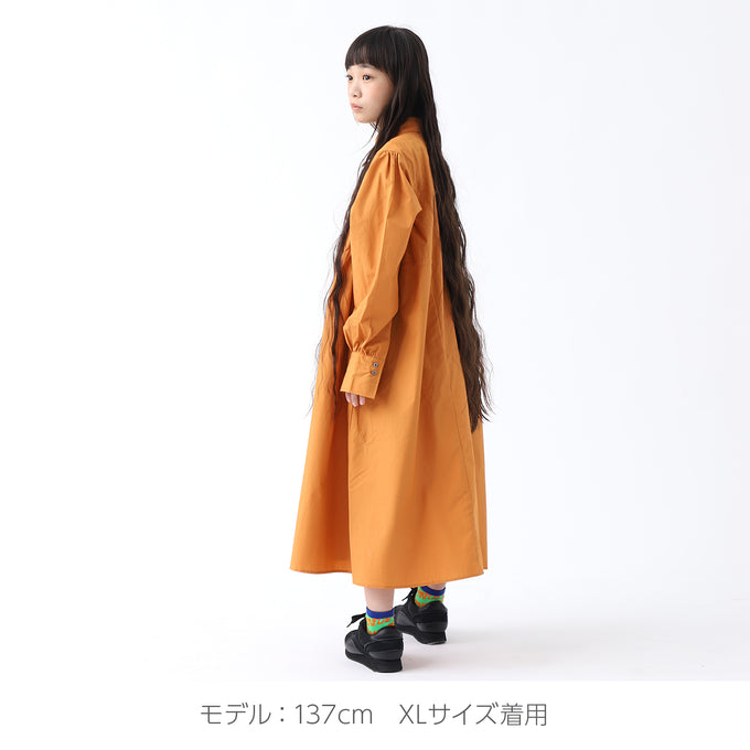 〈残りS(95~100㎝ 2/3Y)のみ〉NUNUFORME ヌヌフォルム<br>サイドドローストリングワンピース<br>07-nf20-465-018