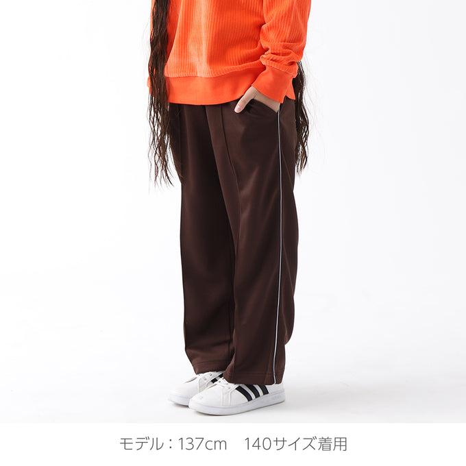 MOUN TEN.<br>マウンテン<br>jersey wide line pants<br>MP86-1408a