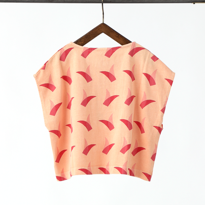 〈残り12Yのみ〉Wynken ウィンケン<br>総柄ビックTEE<br>WK16J20