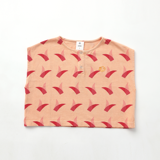 〈残り12Yのみ〉Wynken ウィンケン<br>総柄ビックTEE<br>WK16J20