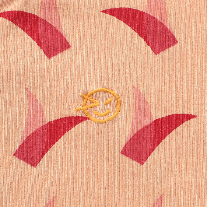 〈残り12Yのみ〉Wynken ウィンケン<br>総柄ビックTEE<br>WK16J20