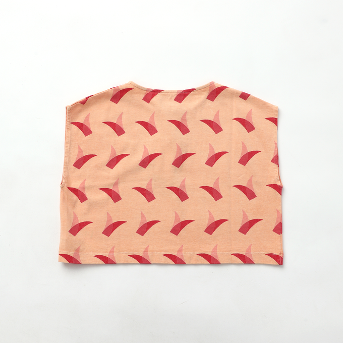 〈残り12Yのみ〉Wynken ウィンケン<br>総柄ビックTEE<br>WK16J20