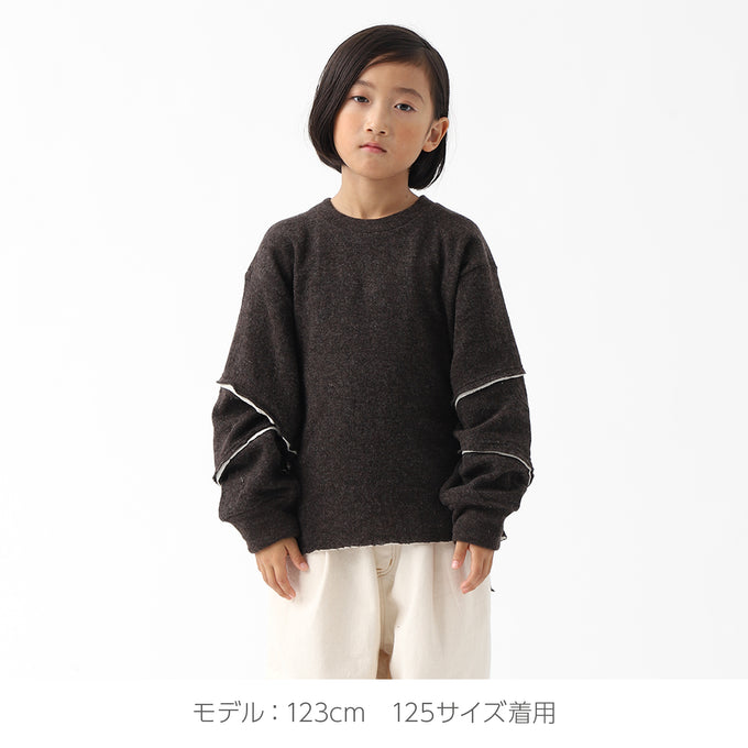 NUNUFORME ヌヌフォルム<br>裁ち切りスリーブT<br>67-nf20-948-673