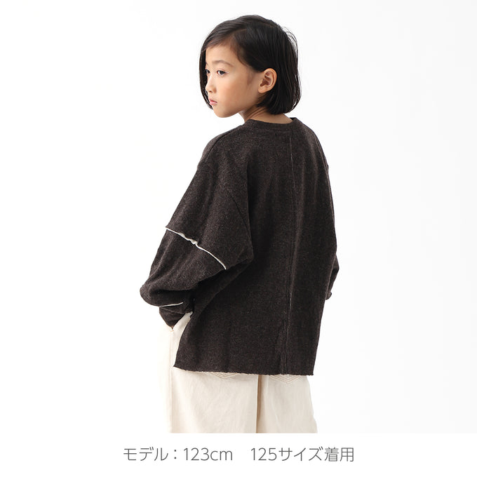 NUNUFORME ヌヌフォルム<br>裁ち切りスリーブT<br>67-nf20-948-673