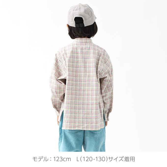 NUNUFORME ヌヌフォルム<br>inuinuシャギーチェックシャツ<br>61-nf20-509-194