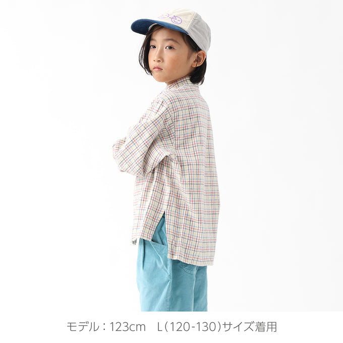 NUNUFORME ヌヌフォルム<br>inuinuシャギーチェックシャツ<br>61-nf20-509-194